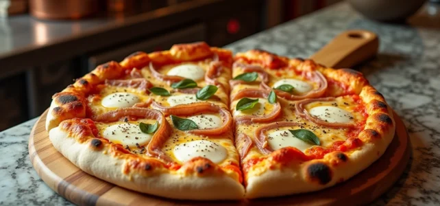 Découvrez la pizza carbonara façon Del Arte : une explosion de saveurs italiennes